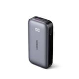 UGREEN NEXODE 10000MAH ULTRA-COMPACT TWO-WAY FAST CHARGING 30W POWER BANK (SPACE GRAY)