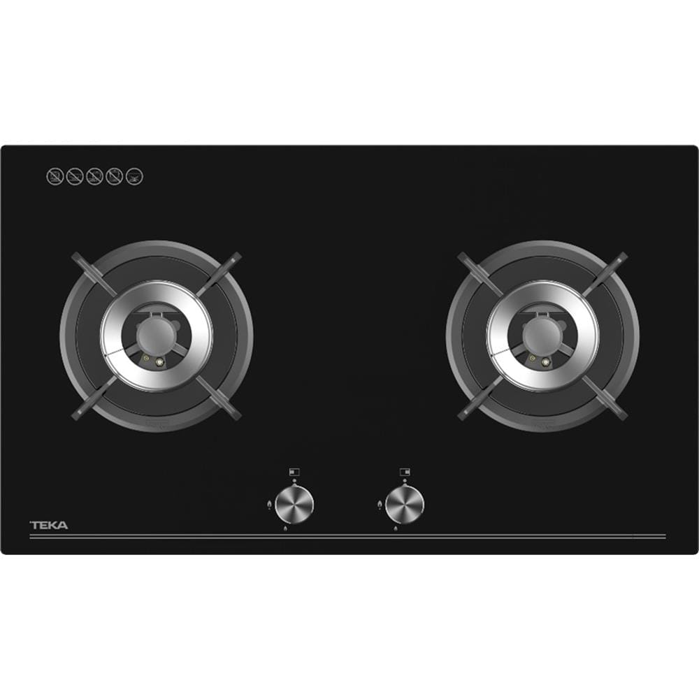 TEKA GAS HOB GKN LUX 75 2G AI AL 2BURNERS 5KW 75CM