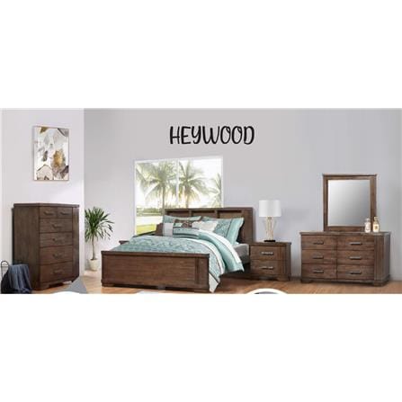 SNOOZELAND HEYWOOD BEDFRAME QUEEN SIZE