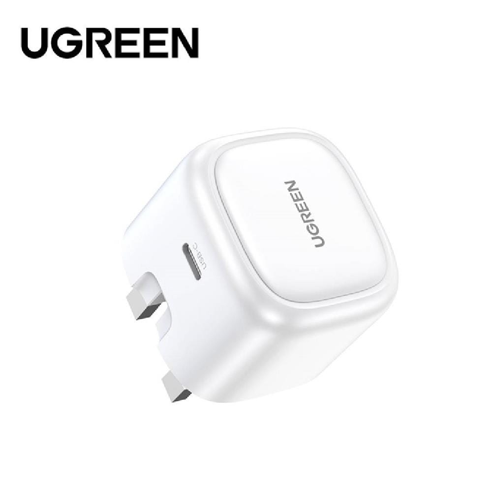 UGREEN NEXODE 30W USB-C PD GAN FAST CHARGER (WHITE)