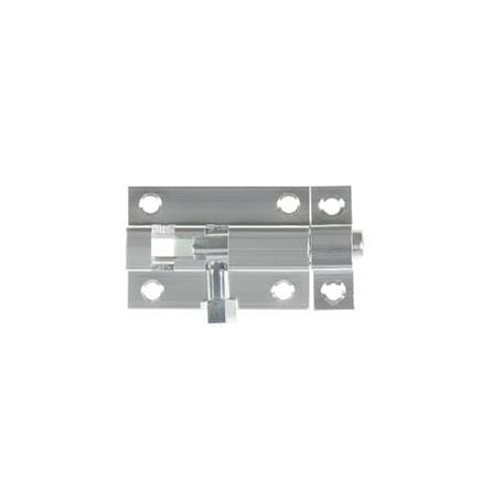 JS SLIDING TOILET BOLT 3" SILVER