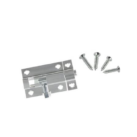 JS SLIDING TOILET BOLT 3" SILVER