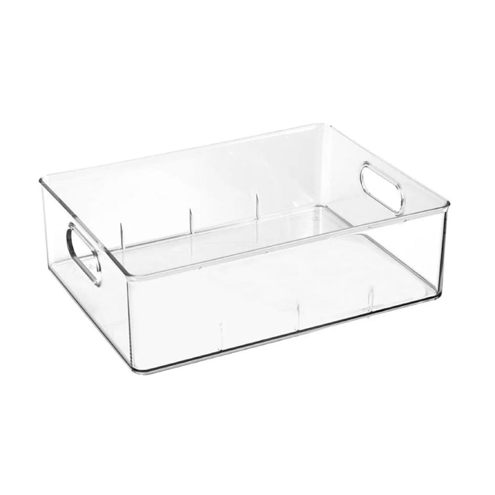 CLOTHING STORAGE BOX PLIM KLEAR 23.7X31.6X9.7CM CLEAR