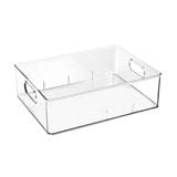 CLOTHING STORAGE BOX PLIM KLEAR 23.7X31.6X9.7CM CLEAR