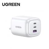 UGREEN NEXODE 65W 2C1A GAN FAST CHARGER + USB-C TO USB-C CABLE 100W 1.5M (WHITE)