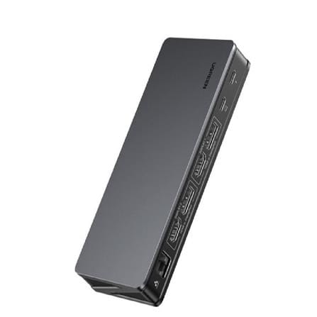 UGREEN USB-C TO 2*USB-A 3.1+USB-C 3.1+2*HDMI+2*DP+RJ45 GIGABIT+PD(100W) 4K@60HZ