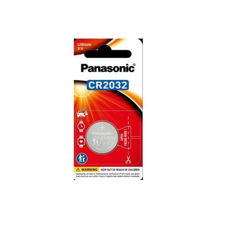 PANASONIC COIN BATTERY LITHIUM 3V CR-2032PG/1B