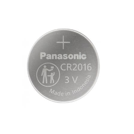 PANASONIC COIN BATTERY LITHIUM 3V CR-2016PT/1B