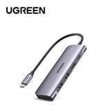 UGREEN USB-C 3.1 6IN1 DOCKING 2*USB 3.0-A HUB + HDMI + TF/SD+PD (SPACE GRAY)