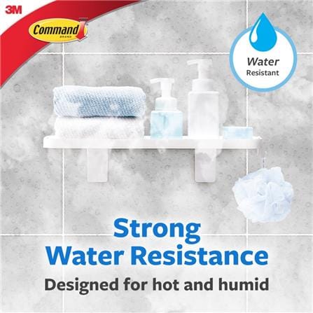 COMMAND PLATE SHELF 17729 WHITE