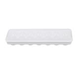 ROUND ICE CUBE TRAY WITH 14 COMPARTMENTS WHITE