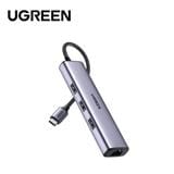 UGREEN USB-C TO 3*USB 3.0A+GIGABIT WITH 1 USB POWER PORT