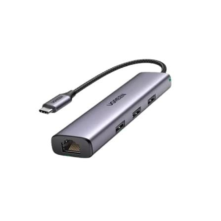 UGREEN USB-C TO 3*USB 3.0A+GIGABIT WITH 1 USB POWER PORT