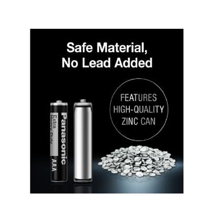PANASONIC EXTRA HEAVY DUTY BATTERY 8+4 AAA R03NP/12B4F