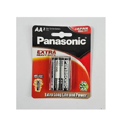 PANASONIC EXTRA HEAVY DUTY BATTERY 2B AA UM-3SHD/2B