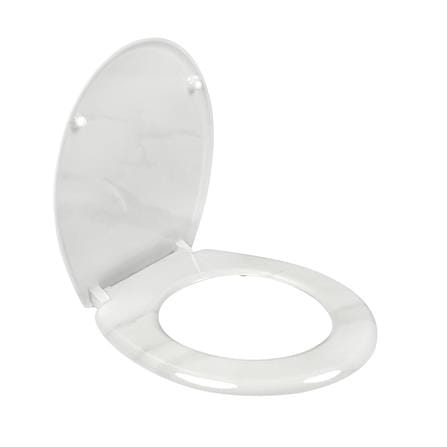 MOYA DUROPLAST TOILET SEAT 23EVD02 MARBLE WHITE
