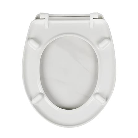 MOYA DUROPLAST TOILET SEAT 23EVD02 MARBLE WHITE