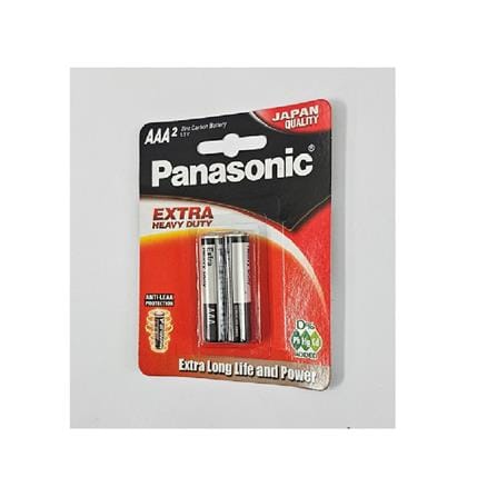 PANASONIC EXTRA HEAVY DUTY  BATTERY 2B AAA UM-4SHD/2B
