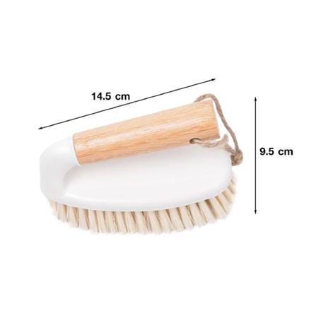 CLEANING BRUSH IRON-SHAPED ACCO MOKU WHITE