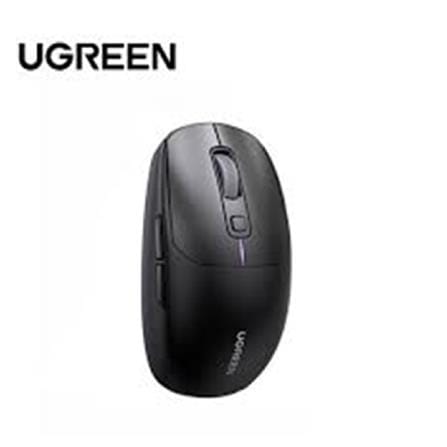 UGREEN 3 MODE SILENT MOUSE WIRED/WL/BT WITH BATTERY (BLACK)