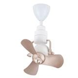 ALPHA CEILING FAN ALKOVA KONA 3B ROSE GOLD/MATT WHITE 16"