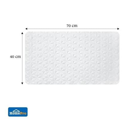 MOYA DECORATIVE MAT SYNTHETIC RUBBER HDR0002-DIAMOND WHITE