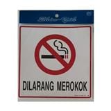 SHIN YIH SIGNAGE 8"X8" SW201M DILARANG MEROKOK