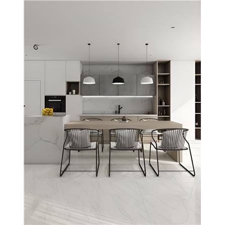 WHITE HORSE FLOORTILE 60X60CM CAVALLO WHITE MARBLE 66527G 1.44M2