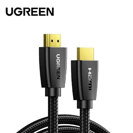 UGREEN HDMI CABLE VER 2.0 4K@60HZ WITH NYLON BRAID 10M (BLACK)