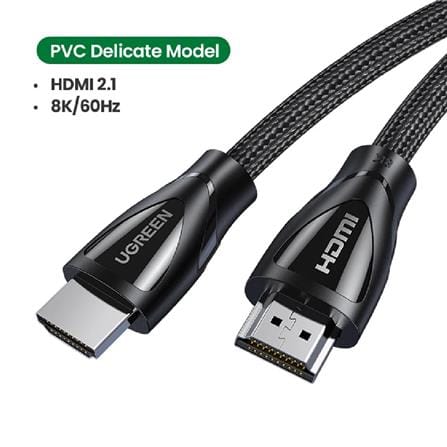 UGREEN HDMI CABLE VER 2.1 8K NYLON BRAID DOLBY VISION & ATMOS 5M (BLACK)