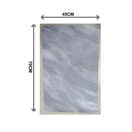 MOYA DECORATIVE MAT POLYESTER FIBER TY002-GRAY
