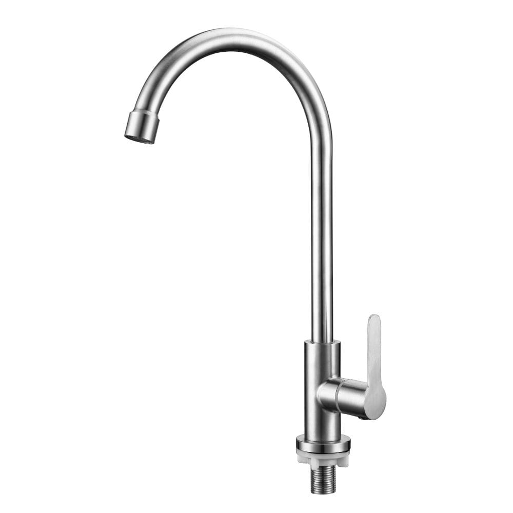LIVINOX SINK FAUCET PILLAR LST-MA111-UC MATT STAINLESS STEEL