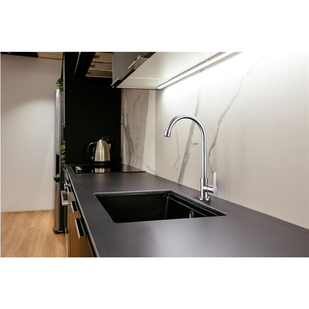 LIVINOX SINK FAUCET PILLAR LST-MA111-UC MATT STAINLESS STEEL