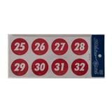 SHIN YIH SIGNAGE 5"X10" A 25-32 TABLE NUMBER