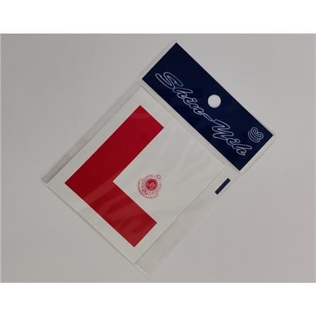 SHIN YIH SIGNAGE 3 1/2" SR106 L-MOTOR PVC STICKER 2PCS