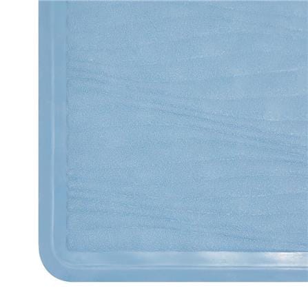 MOYA DECORATIVE MAT SYNTHETIC RUBBER HDR0006-WAVE DARK BLUE