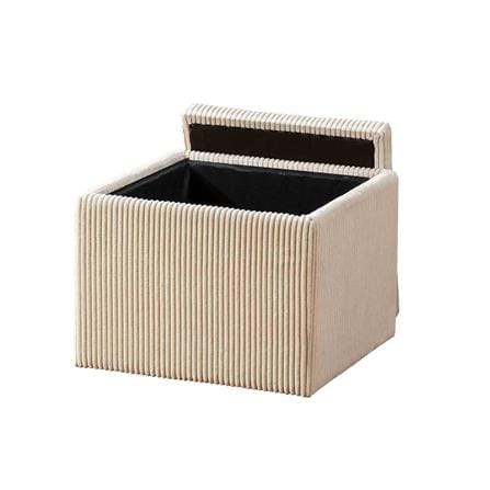 OTTOMAN STORAGE STOOL SNL91 GREY