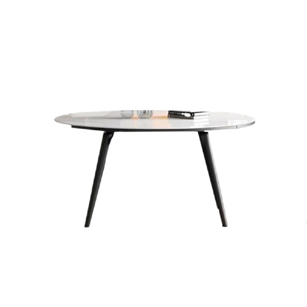 DINING TABLE EXPANDABLE 1.3m STONE WHITE