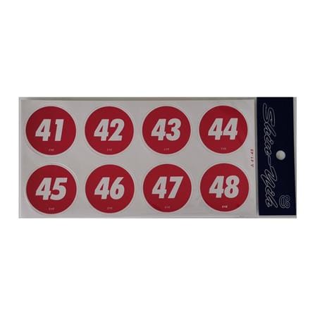 SHIN YIH SIGNAGE 5"X10" A 41-48 TABLE NUMBER