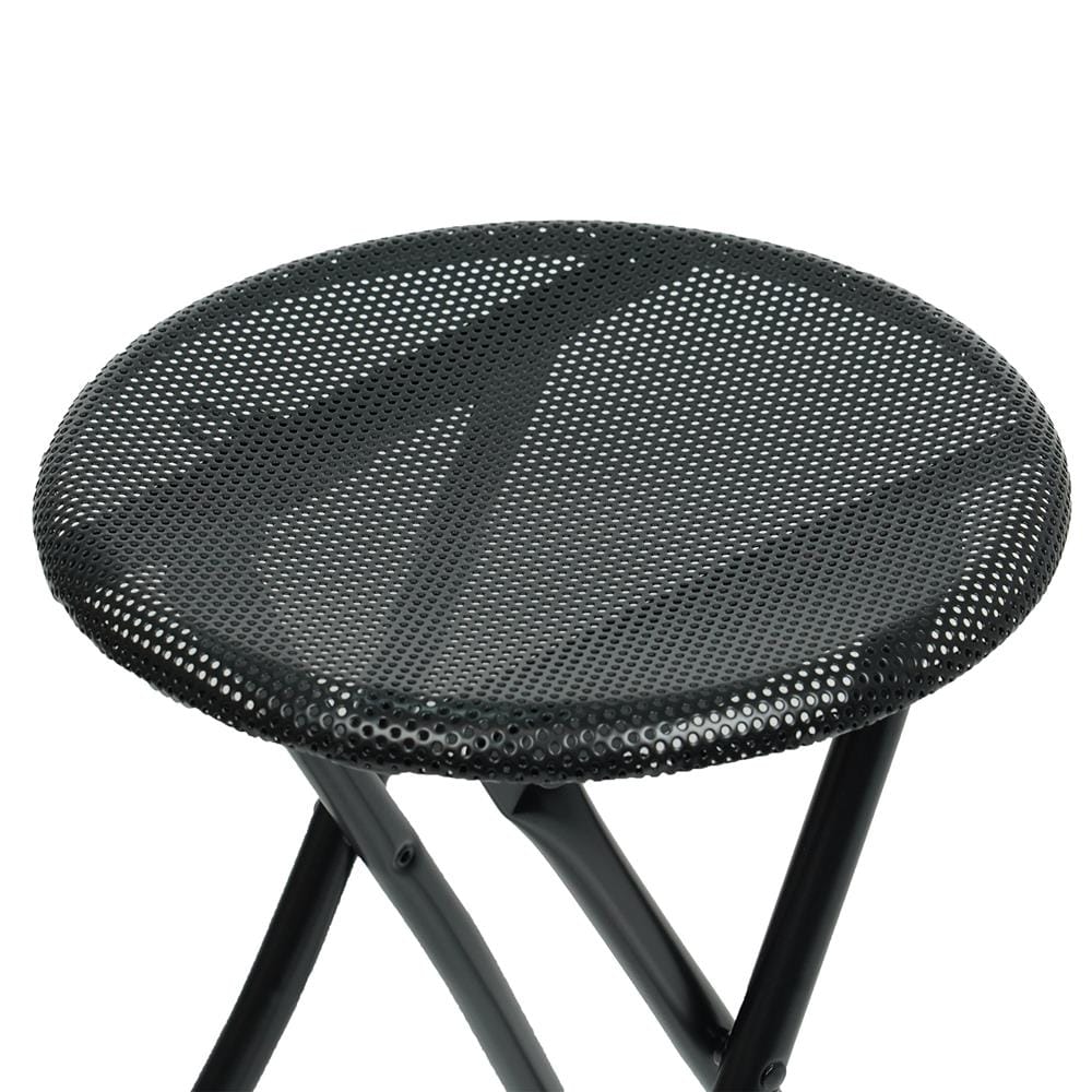 FOLDING CHAIR FURDINI HEAVEN HOLES BLACK
