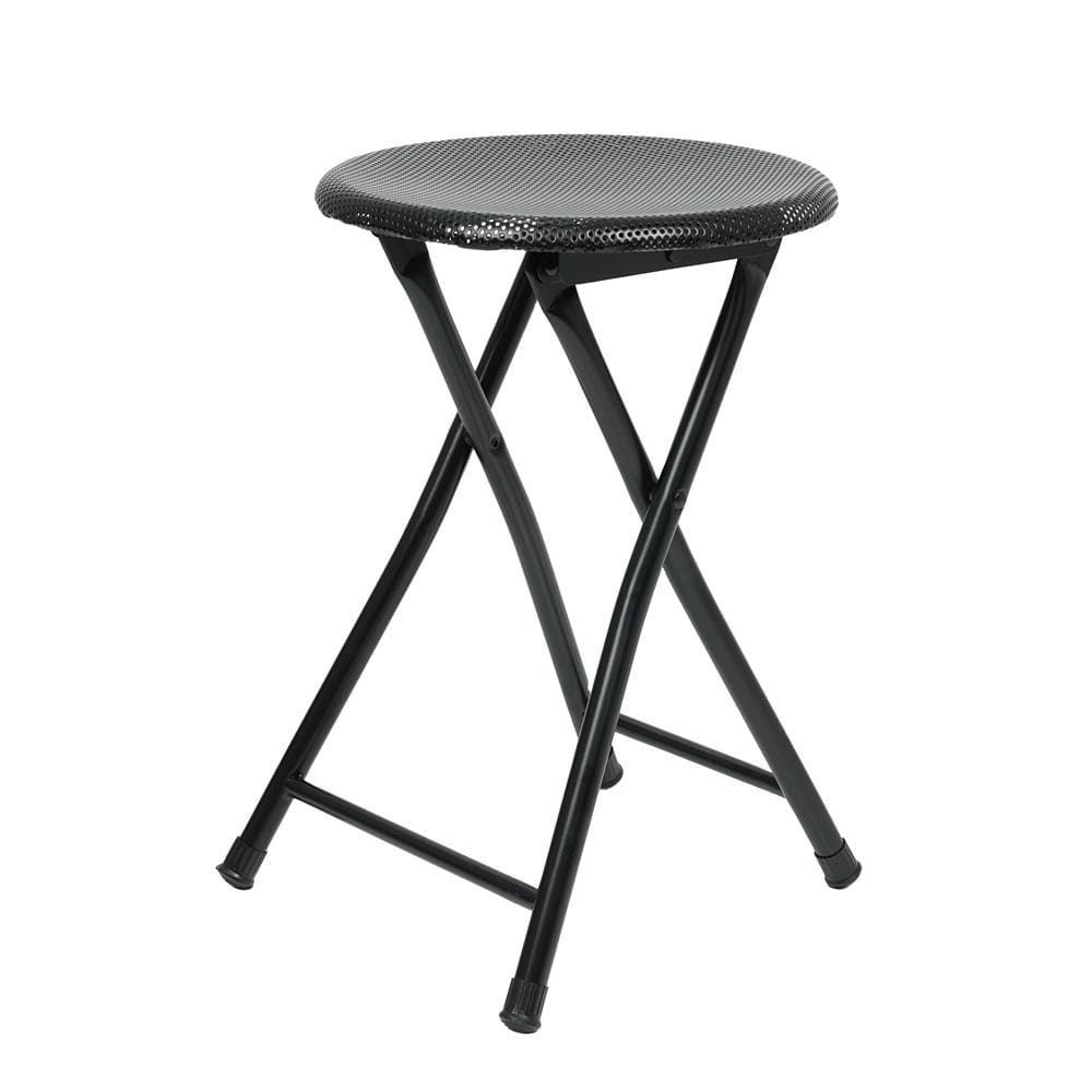 FOLDING CHAIR FURDINI HEAVEN HOLES BLACK