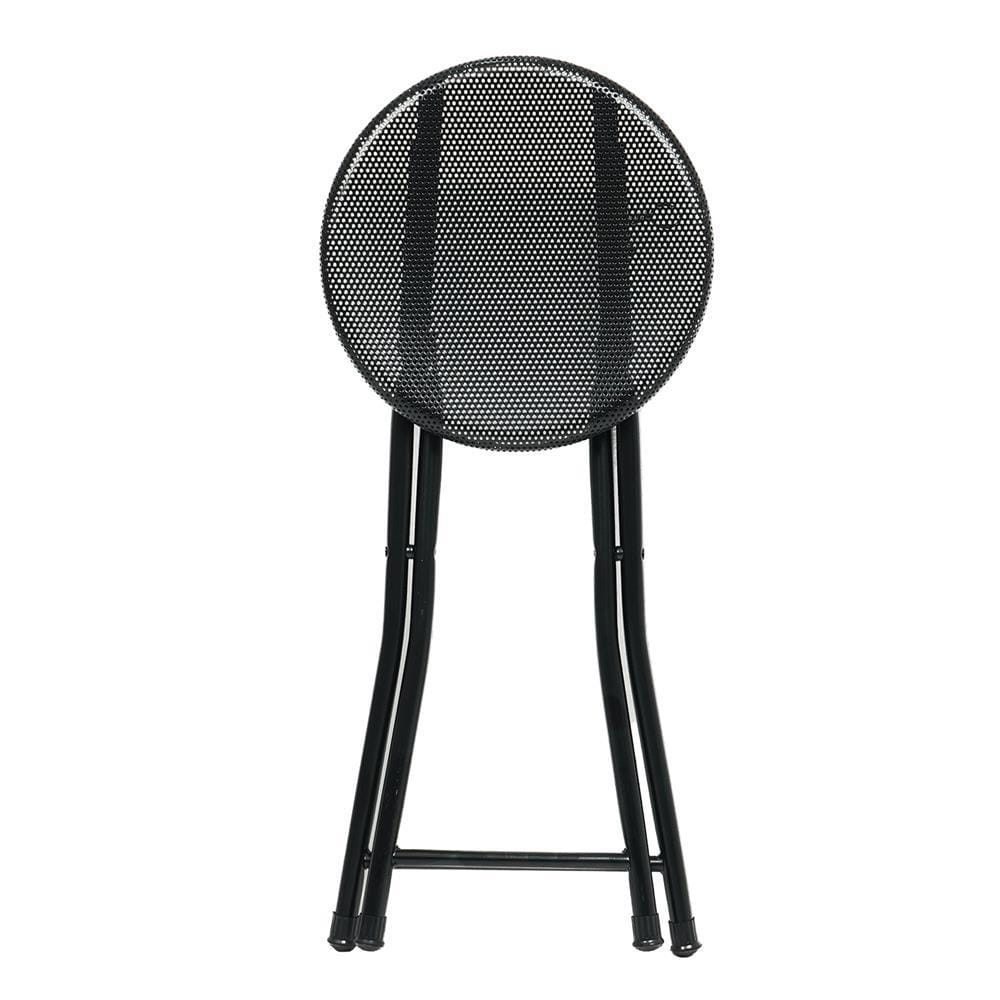 FOLDING CHAIR FURDINI HEAVEN HOLES BLACK