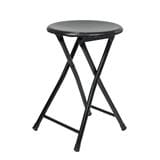 FOLDING CHAIR FURDINI HEAVEN HOLES BLACK