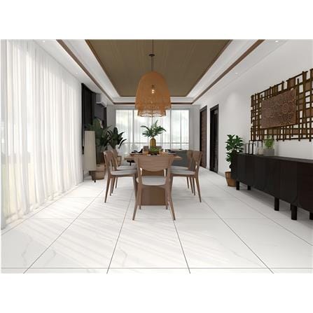 SOLARE FLOORTILE 60X60CM PADOVA WHITE SY-PDV1SR-1C SATIN VELVET 1.44M2