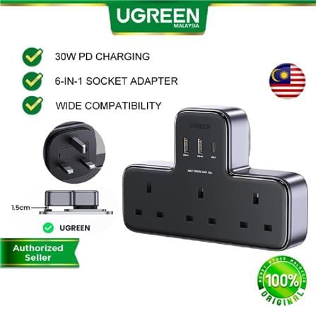 UGREEN GAN FAST 30W OUTLET EXTENDER