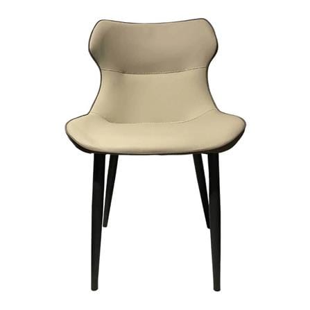 DINING CHAIR H005 PU KHAKI BEIGE