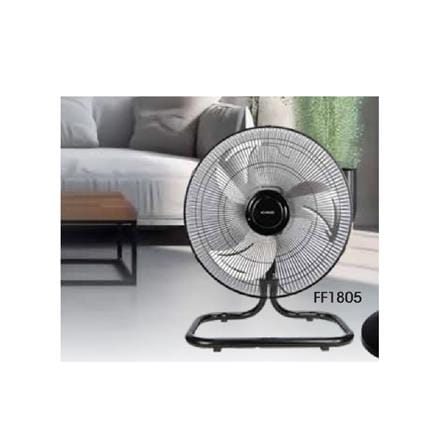 KDK INDUSTRIAL FLOOR FAN FF1805 18" 75W 3BLADE 3SPEED