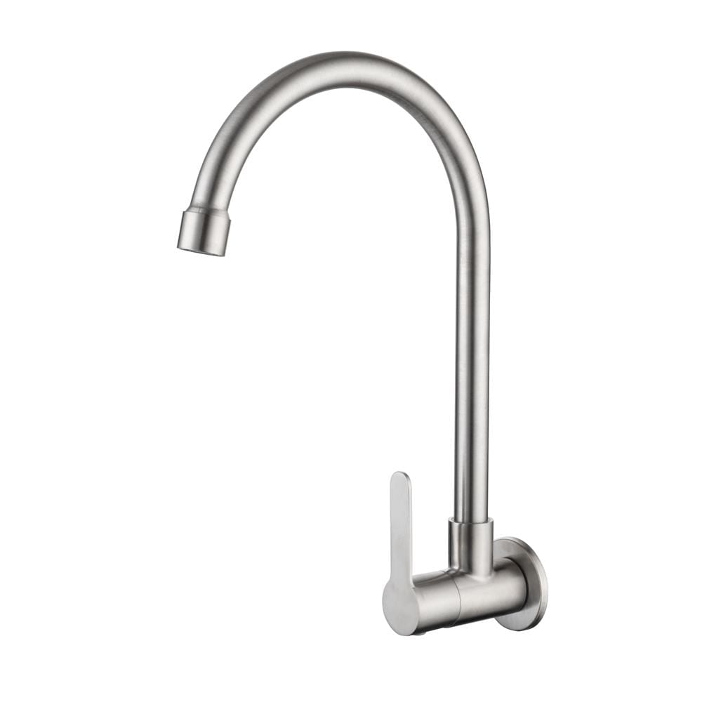 LIVINOX SINK FAUCET WALL LST-MA211-UC MATT STAINLESS STEEL