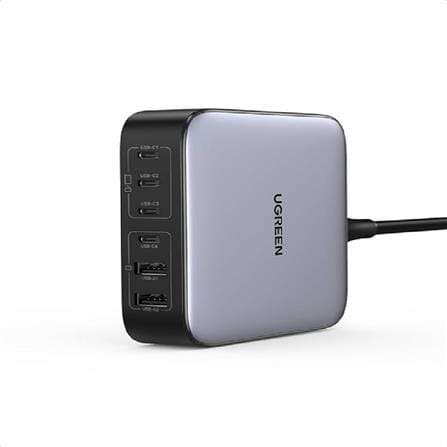 UGREEN NEXODE GAN FAST DESKTOP CHARGER 4C1A UK (BLACK)
