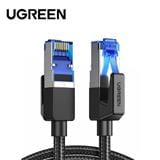 UGREEN CAT 8 F/FTP ROUND ETHERNET CABLE NYLON BRAID 15M (BLACK)